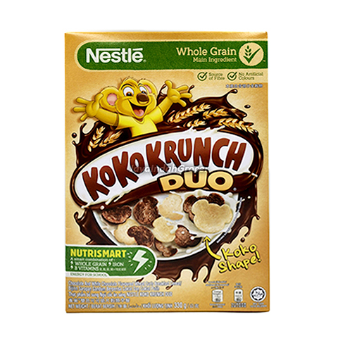 Nestle Koko Krunch Duo Breakfast Cereal 330g