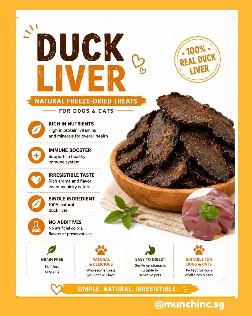 Duck liver