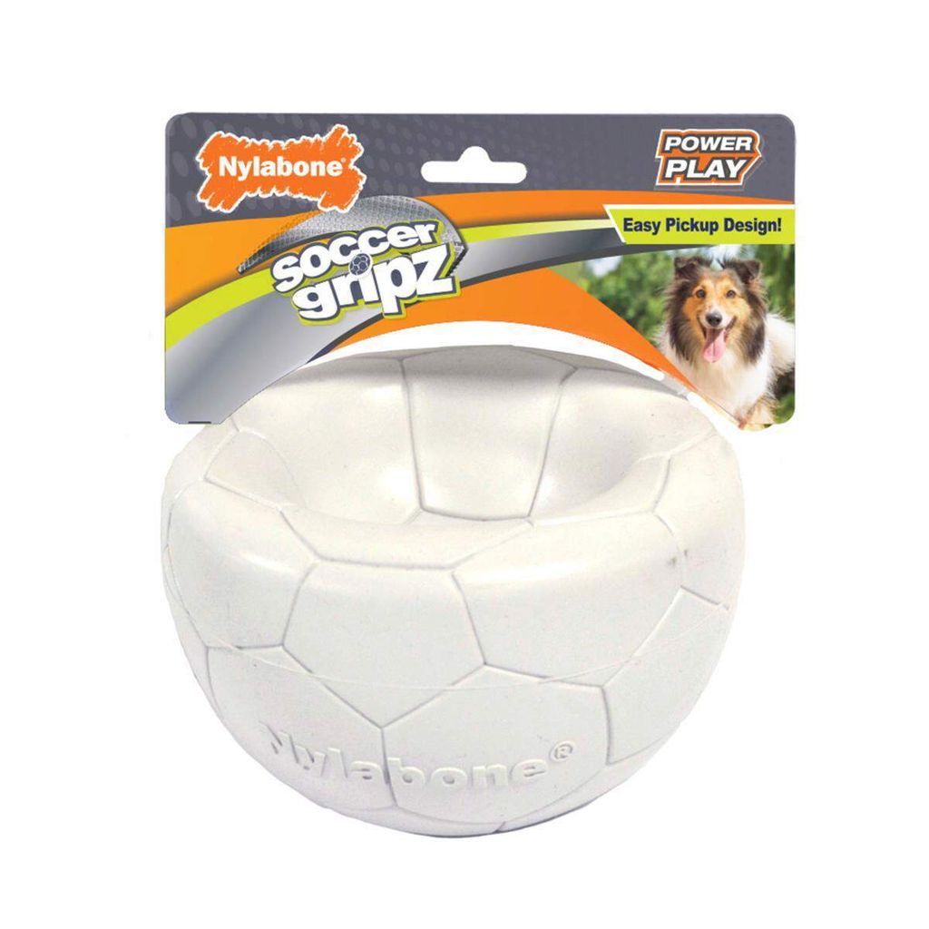 018214848707_Nylabone_Nyla Play Soccer Gripz Med_InPackagingFront