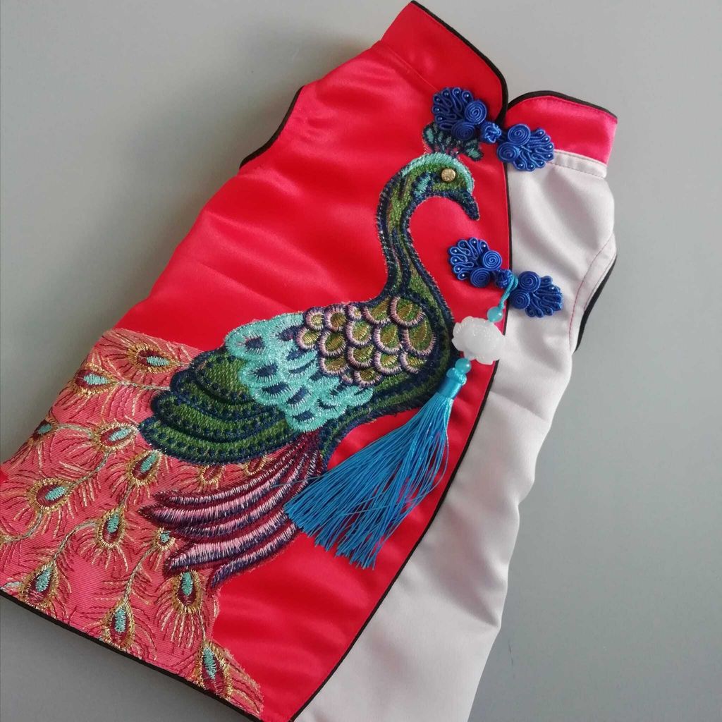 Petza Preorder Peacock Qipao Chinese New Year 2024 CNY