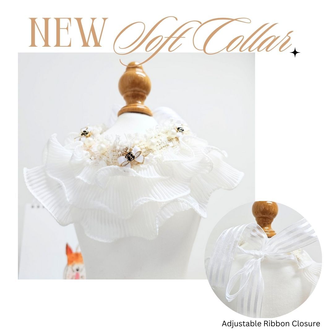 Designer SOFT Cape Neck Collar Collection Handmade Design for