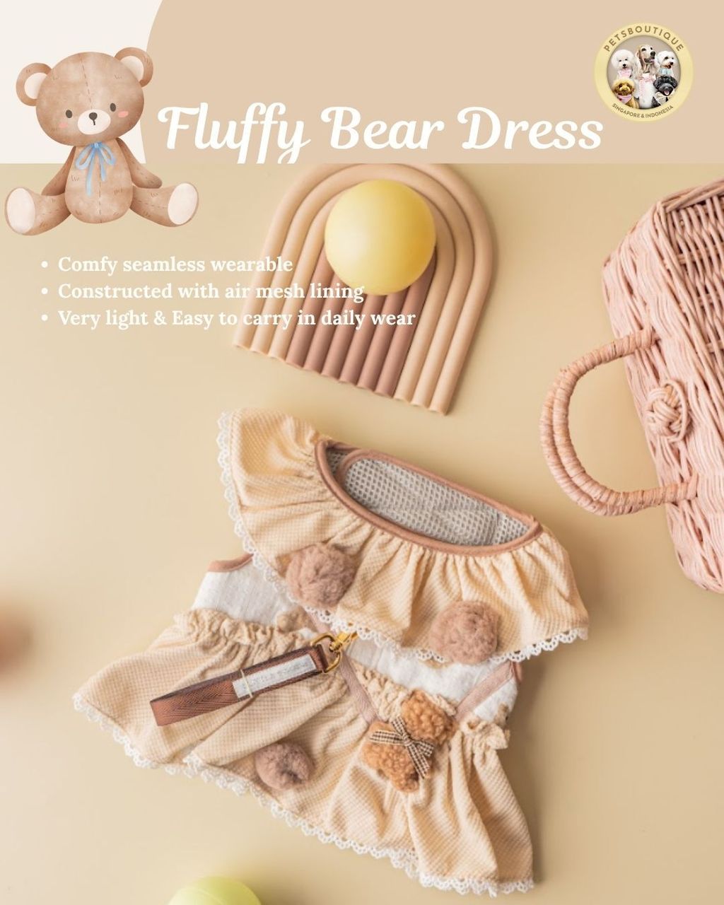 fluffybear browndress