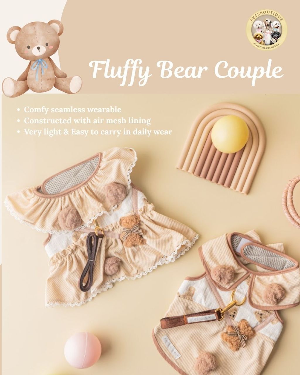 fluffybear brown latte