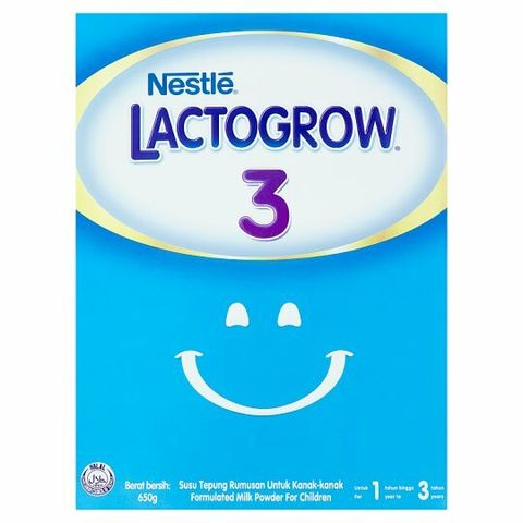 Nestlé Lactogrow 3 Formulated Milk Powder for Children 1-3 Years 650g.jpg