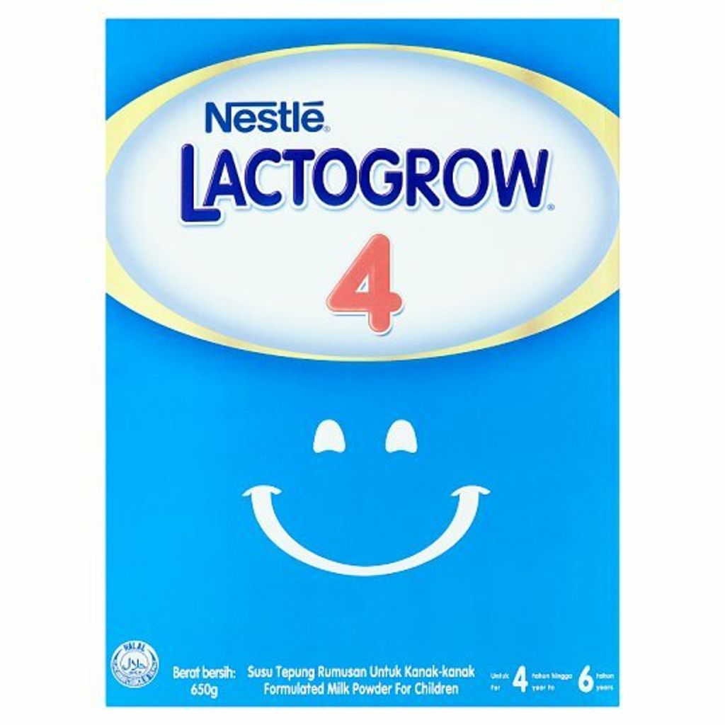 Nestlé Lactogrow 4 Formulated Milk Powder for Children 4-6 Years 650g.jpg