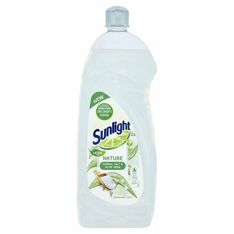Sunlight Extra Nature Mineral Salt & Aloe Vera Dishwashing Liquid 900ml.jpg