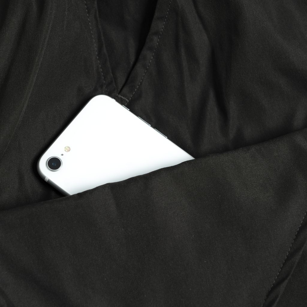 Hatchessel Explore 01 " Cotton Worsted Utility Cargo Shorts Dark