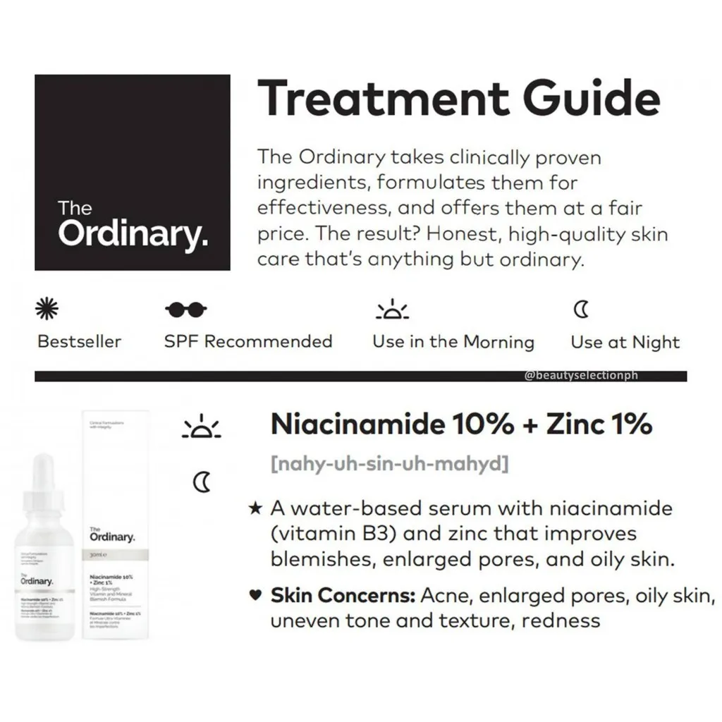 The Ordinary Niacinamide 10 Zinc 1 Trial Pack Syuzzani