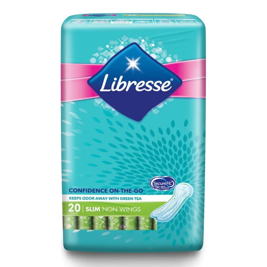 Libresse Green Tea Slim No Wings x 16s.jpg