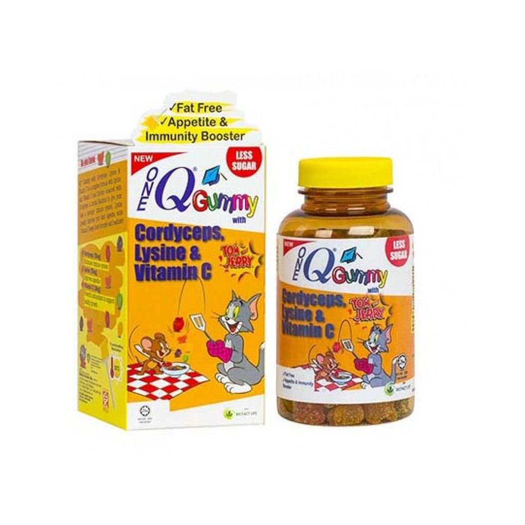 One Q-Qummy w Cordyceps, Lysine & Vit.C x 120g.jpg