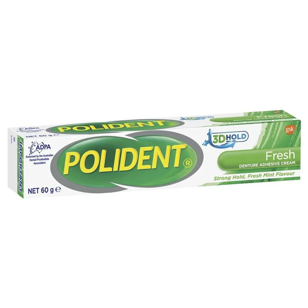 Polident Adhesive Cream Tube x60g(Fresh).jpg