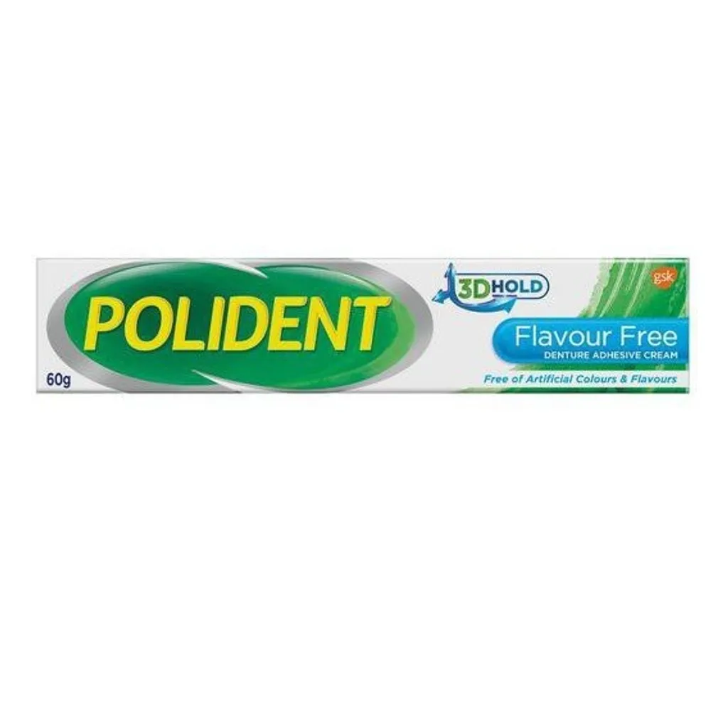 Polident Adhesive Cream Tube x60g(FlavourFree).jpg