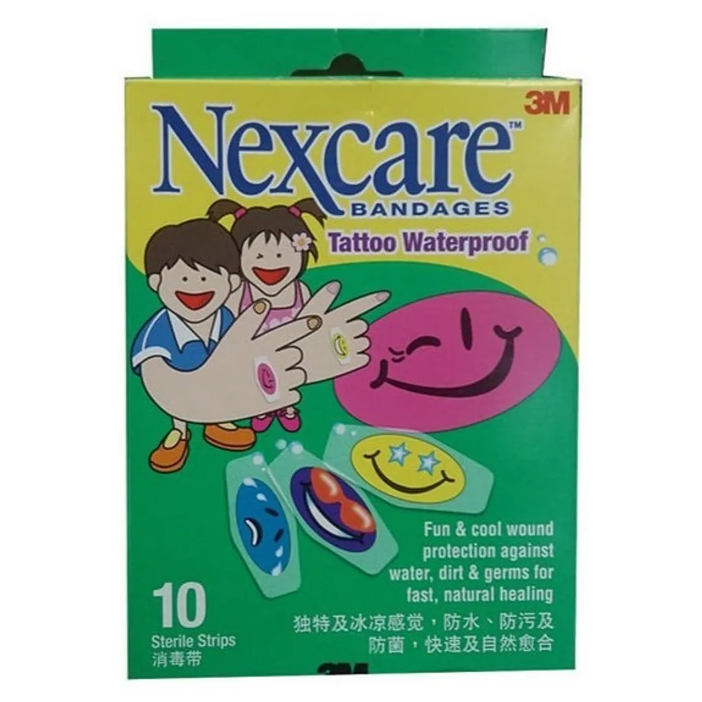 Nexcare Tatoo Waterproof (Smiley) x 10s.jpg