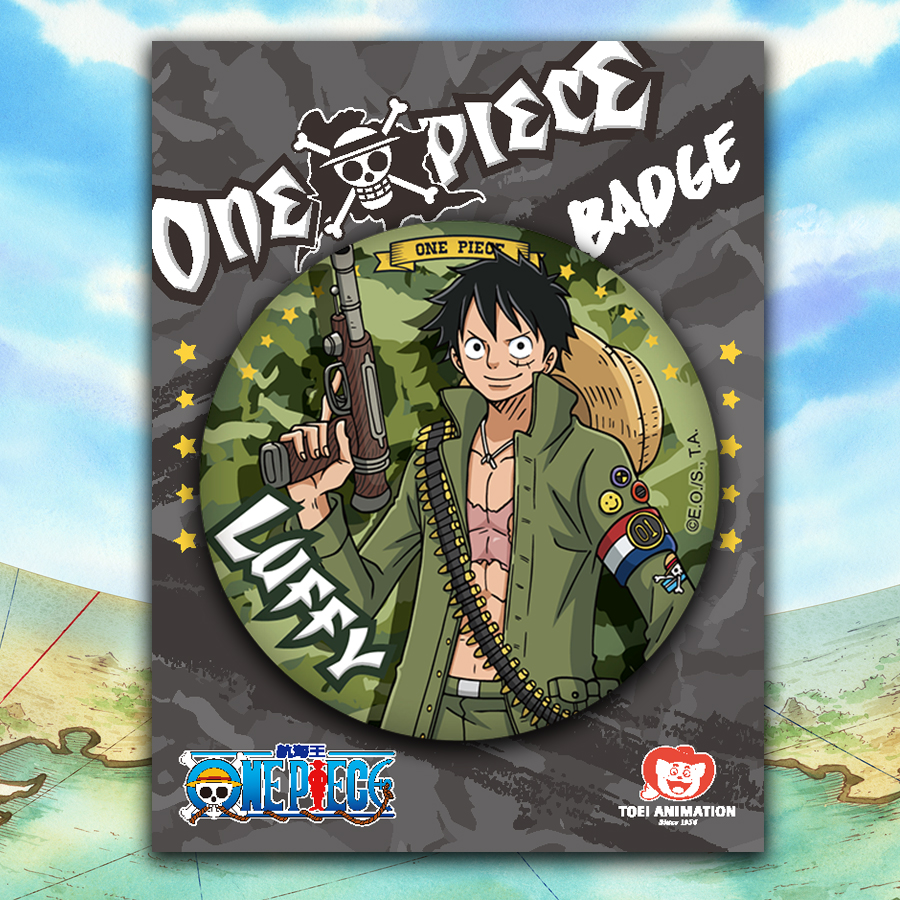 One piece_航海王_海賊王_徽章_軍裝_魯夫2