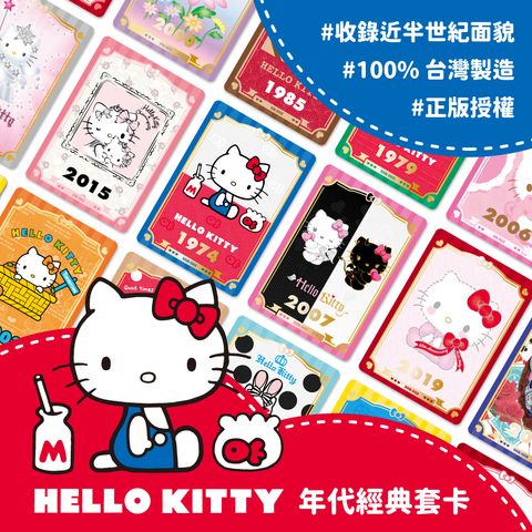 HELLO KITTY 年代經典套卡卡盒卡冊【卡樂購】 – 卡樂購colorgogo