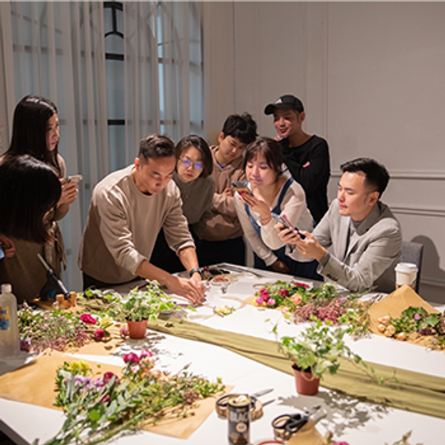 一花一草 | 花藝植藝工作室 | 服務項目 | JUST FOR YOU - 課程教學 | 企業包課 生活花藝班、證照班