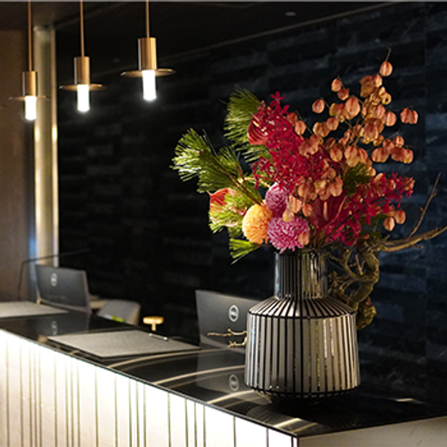 一花一草 | 花藝植藝工作室 | 服務項目 | JUST FOR YOU - 企業包月換花 | 公共空間固定換花