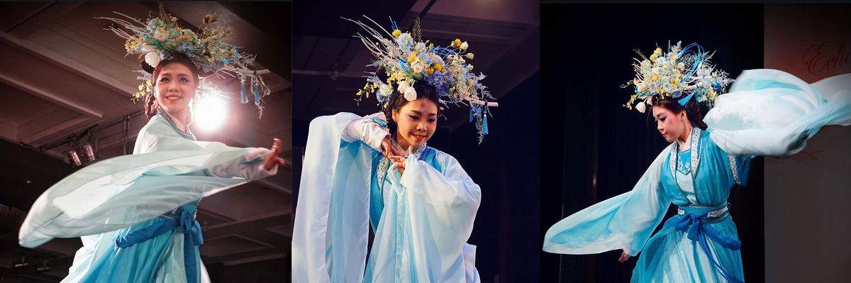 「 歌仔戲X花藝 」人身花飾展演