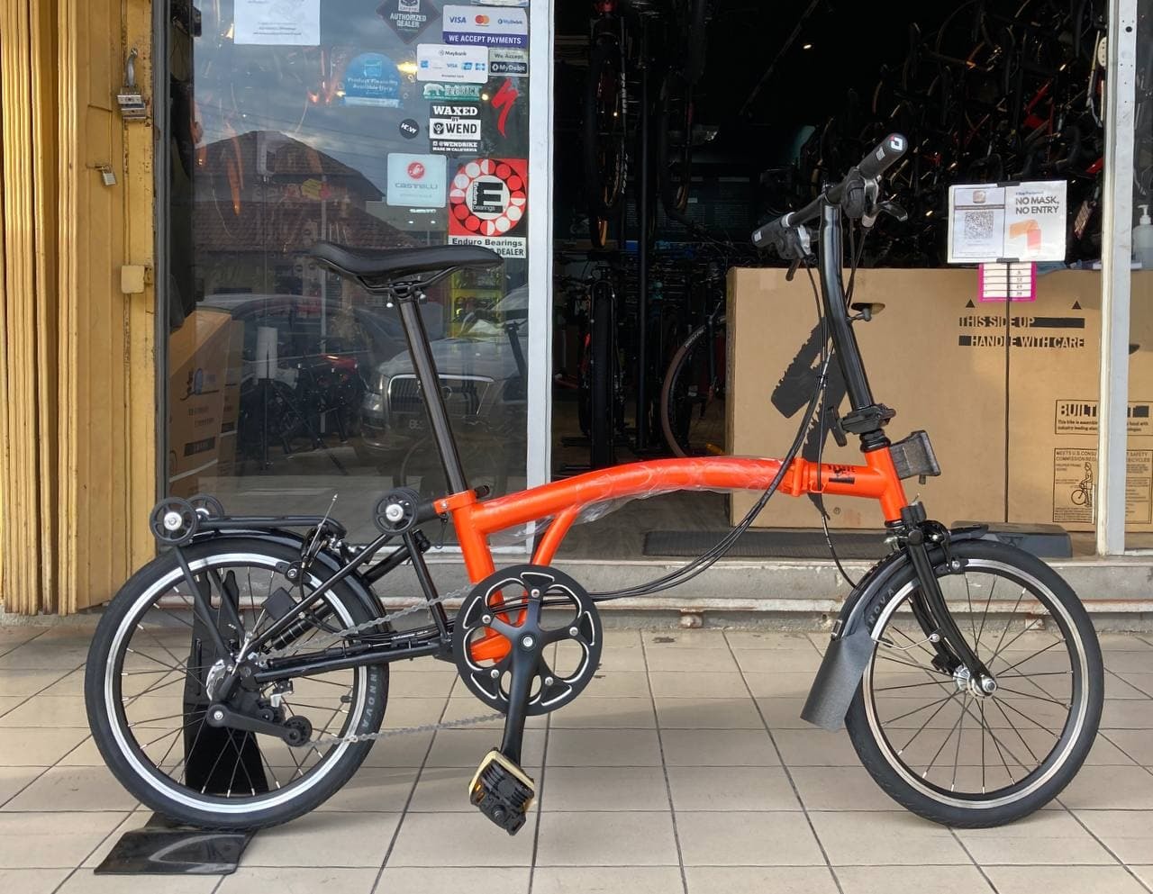 pikes folding bike