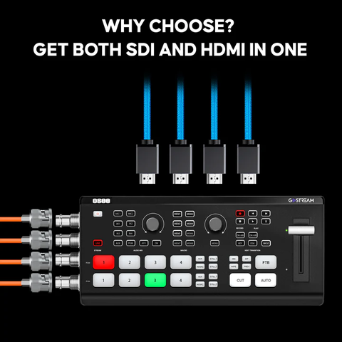 Osee GoStream Deck 4K HDMI / Duet SDI HDMI NDI Camera Livestream