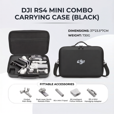 DJI RS4 Mini Combo Carrying Case (Black)