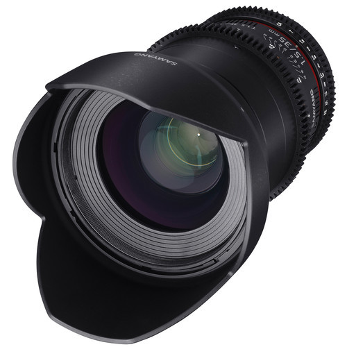 Samyang 35mm T1.5 VDSLRII Cine Lens (Canon / Nikon / Sony / MFT)