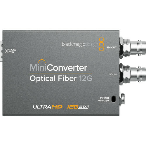 Blackmagic Design Mini Converter Optical Fiber 12G-SDI – CXG