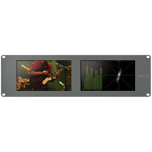Blackmagic Design SmartScope Duo 4K Rack-Mounted Dual 6G-SDI