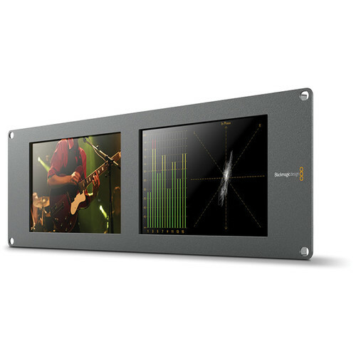 その他 Blackmagic Design SDI SmartScope Duo 4K Blackmagic Design SmartScope Duo 4K Rack-Mounted Dual 6G-SDI