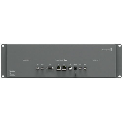 Blackmagic Design SmartScope Duo 4K Rack-Mounted Dual 6G-SDI