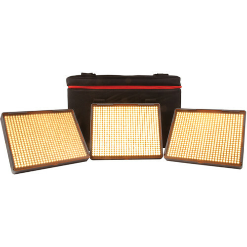 Aputure Amaran 3 Point 2 Flood 1 Spot Daylight HR672 3 Light Kit CXG