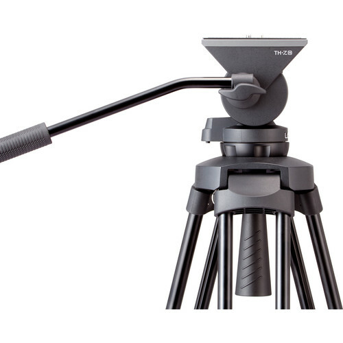 Libec TH-Z S4 Fluid Head, Tripod, 15.5 Slider & Carry Case Kit