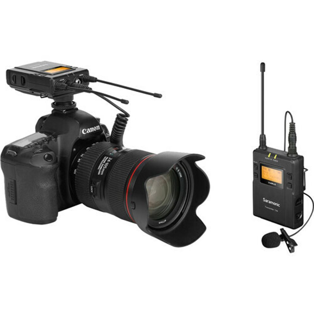 Saramonic UwMic9 2-Person Camera-Mount Wireless Omni Lavalier Microphone  System - The Camera Exchange