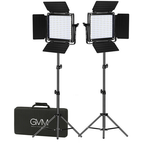 GVM 800D-RGB LED Studio 2-Video Light Kit (preorder) – CXG