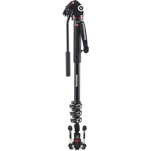 Manfrotto　XPRO　ビデオ一脚 MVMXPROC5　SmallRig Amazon.com : Manfrotto Xpro 4 Section Aluminum Video Monopod