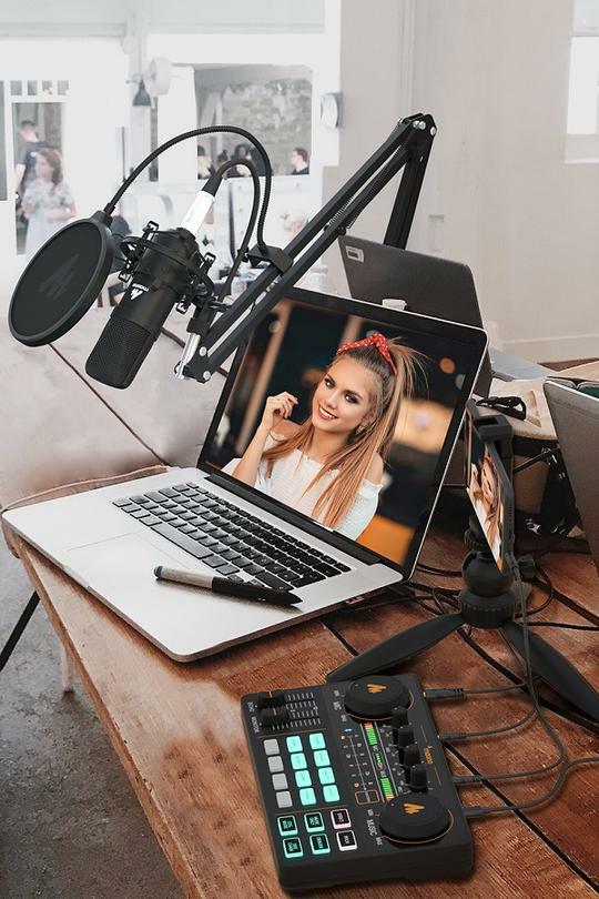 MAONO MAONOCASTER Lite AU-AM200 Portable All-In-One Podcast