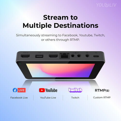 YoloLiv YoloBox Mini Ultra-Portable All-in-One Smart Live 
