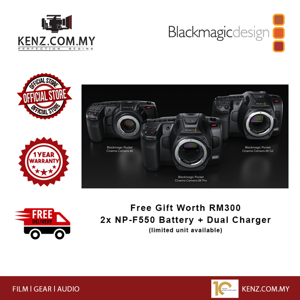 Blackmagic Design Pocket Cinema Camera 4K - Sound Productions