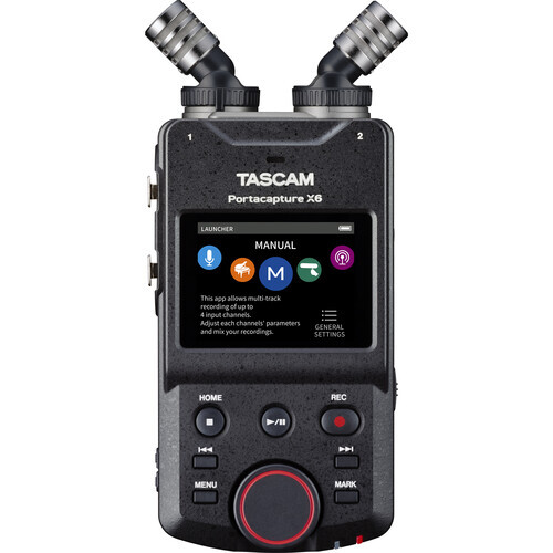 Tascam Handheld Adaptive Multitrack Audio Field Recorder 32-bit DR