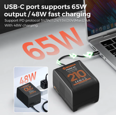 【未使用】Moman Vマウントバッテリー140wh/9700mAh 0 Moman Power ⁄ Vマウントバッテリー, V-Mount 140wh⁄9700mAh Battery
