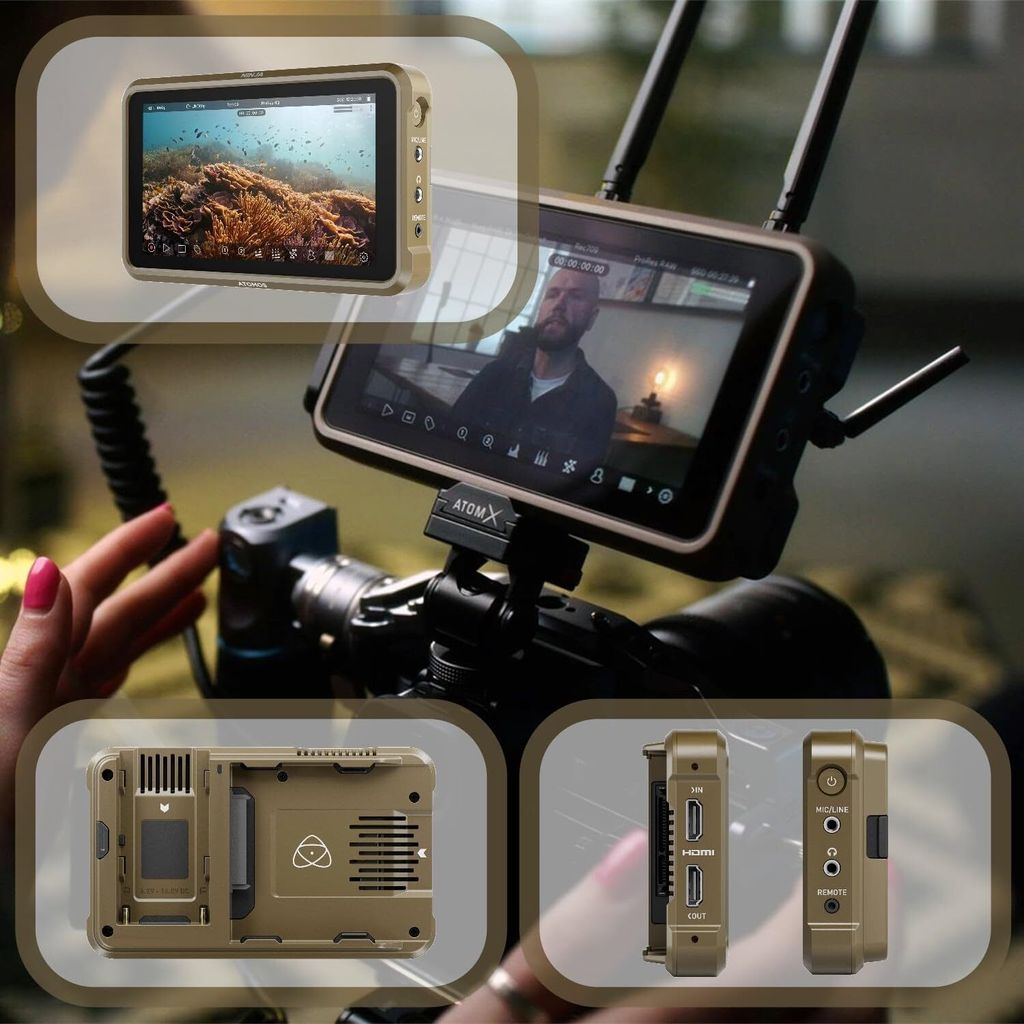 Atomos Ninja Ultra 5.2″ 4K HDMI Recording Monitor – Design Info