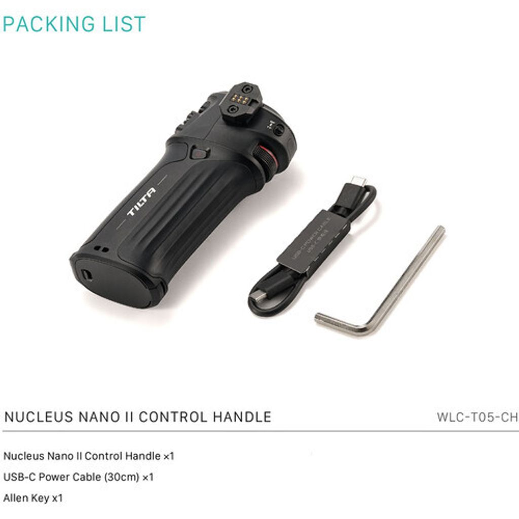 Tilta Nucleus Nano II Wireless Lens Focus Control System WLC Tilta Nucleus Nano II Wireless Lens Focus Control System WLC