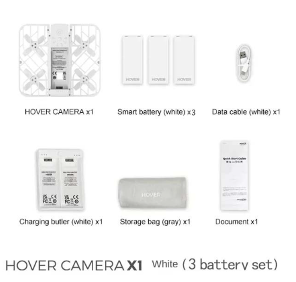 HOVERAir X1 Pocket-Sized Self-Flying Camera Drone Camera Llive