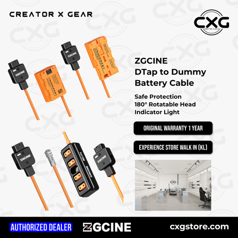 ZGCINE DTap To Dummy Battery Cable