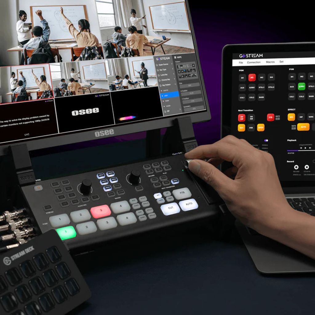 Osee GoStream Deck HDMI / Duet SDI HDMI NDI Multiple Camera