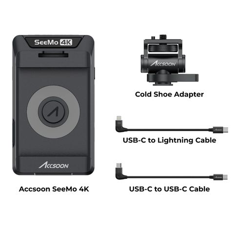 Accsoon SeeMo 4K HDMI IPhone Monitor Live Streaming IPhone IPAD – CXG