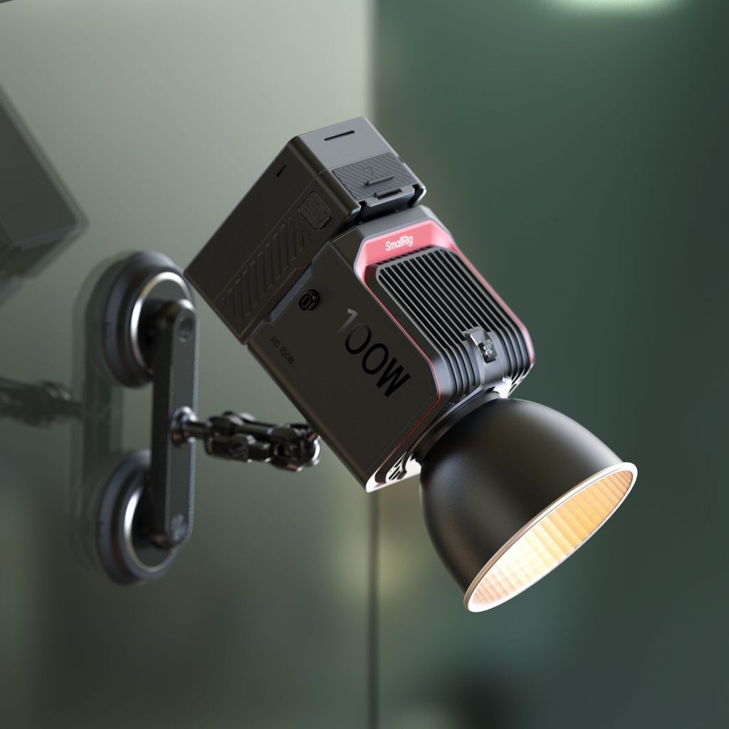 SmallRig RC100B Bi-Color COB LED Video Light 2700K-6500K V SmallRig RC100B Bi-Color COB LED Video Light 2700K-6500K V