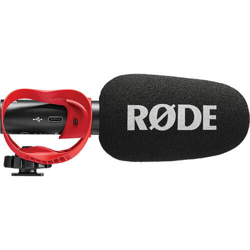 RODE Microphones VideoMic オンカメラショットガンマイク RODE VideoMic GO II-H Ultracompact Analog / USB Camera-Mount