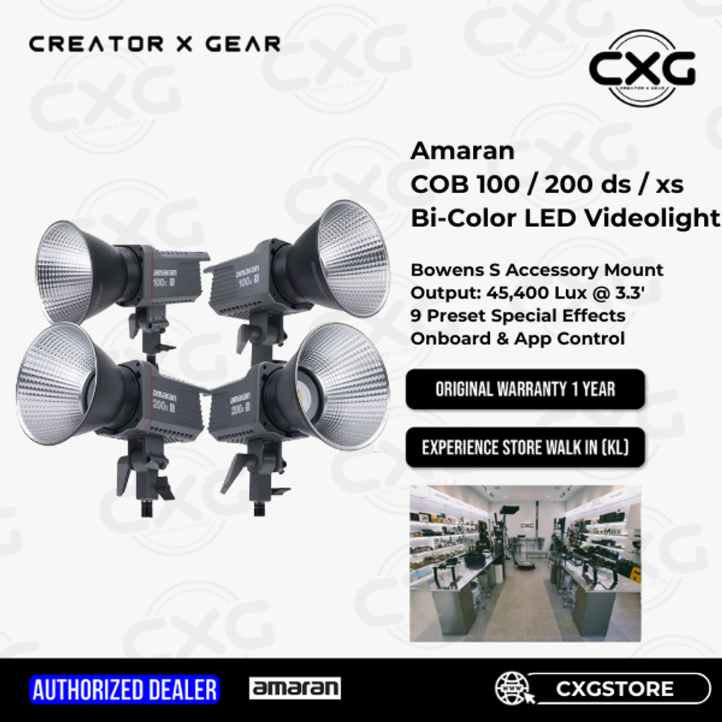 2.2 Sales Aputure Amaran COB 100ds / 100xs / 200ds / 200xs 2.2 Sales Aputure Amaran COB 100ds / 100xs / 200ds / 200xs