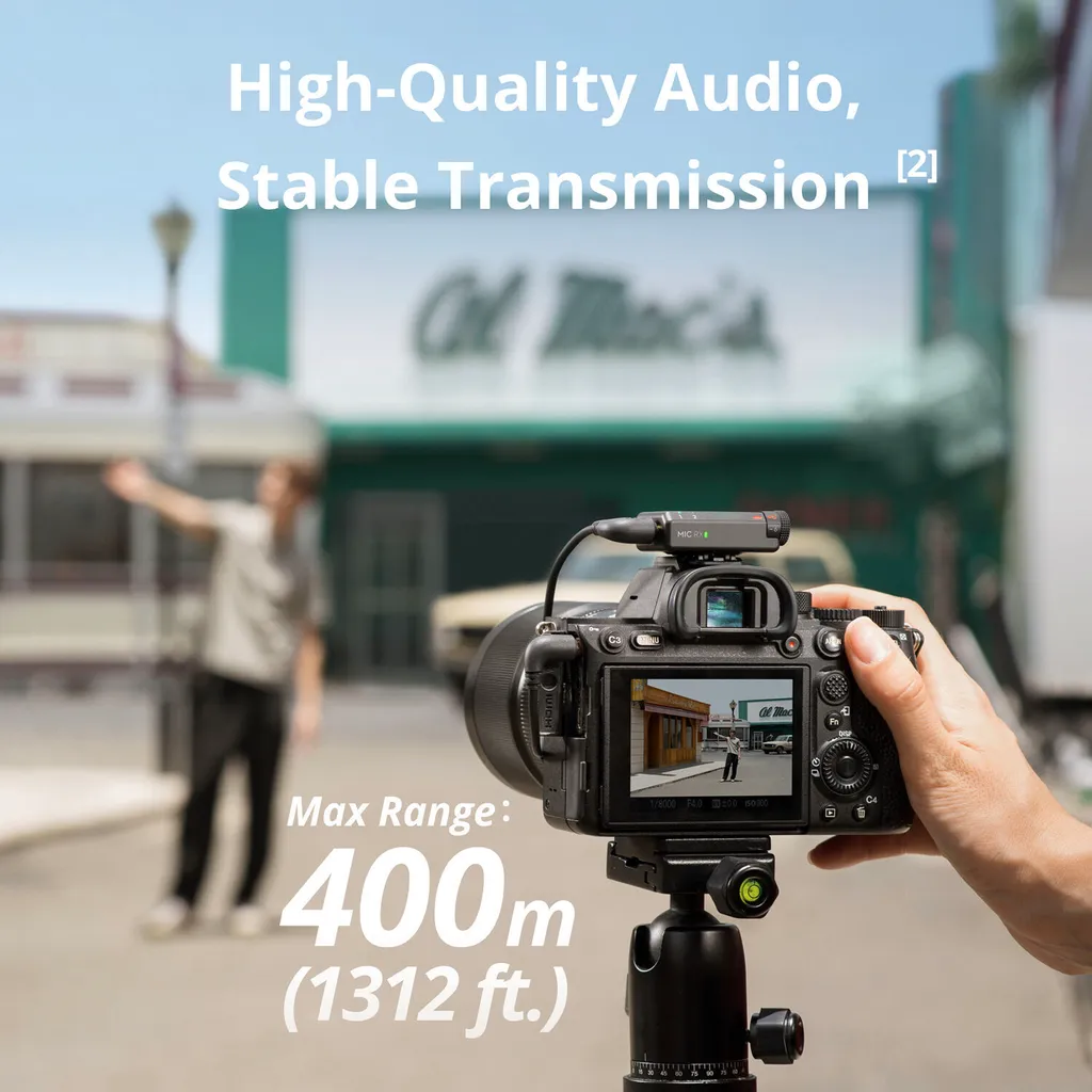 DJI Mic Mini 2-Person Compact Wireless Microphone description image